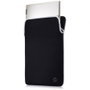 HP Funda Reversible para Portátil de 14,1 pulgadas, Negro/Plata
